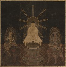 Shaka attended by Fugen and Monju, 1185-1333. Creator: Unknown.