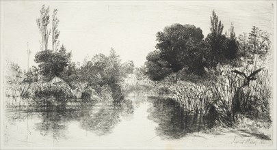 Share Mill Pond, 1860. Creator: Francis Seymour Haden (British, 1818-1910).