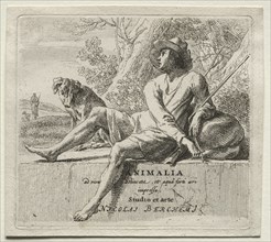 Shepherd and Dog. Creator: Nicolaes Berchem (Dutch, 1620-1683).