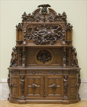 Sideboard, c. 1855. Creator: Joseph Alexis Bailly (American, 1825-1883), attributed to.