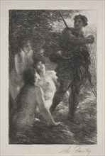 Siegfried and the Daughters of the Rhine. Creator: Henri Fantin-Latour (French, 1836-1904).