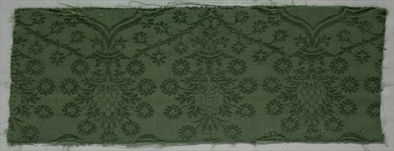 Silk Damask Textiles, 1450-1599. Creator: Unknown.