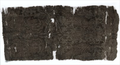Silk Fragment, 1350-1399. Creator: Unknown.