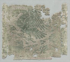 Silk Fragment, 1360-1399. Creator: Unknown.