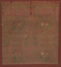 Silk Fragment, 13th century. Creator: Unknown.