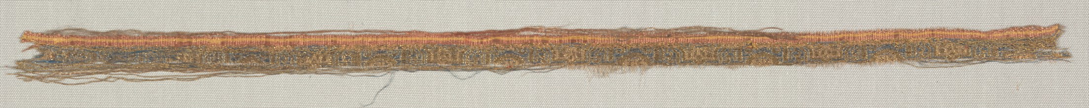 Silk Fragment, c. 1279. Creator: Unknown.