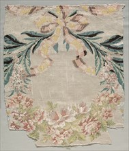 Silk Fragment, Part of Panel called "Le panier fleuri", 1770. Creator: Philippe de Lasalle (French, 1723-1805).