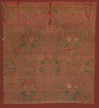 Silk Fragments, 13th century. Creator: Unknown.
