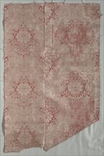Silk Textile, late 1600s. Creator: Unknown.