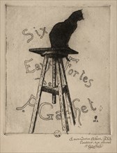 Six Etchings: Frontispiece, 1895. Creator: Paul Gachet (French, 1828-1909).