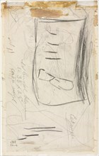 Sketch of Madame Cézanne, 1881/84. Creator: Paul Cézanne (French, 1839-1906).