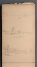 Sketchbook, page 05: "Bethel ME Aug 19th", 1859. Creator: Sanford Robinson Gifford (American, 1823-1880).