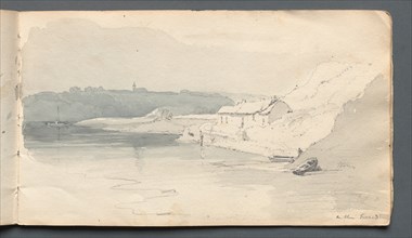 Sketchbook: On the ?, 1814. Creator: Samuel Prout (British, 1783-1852).