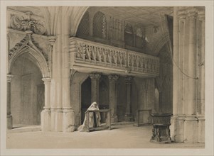Sketches in Belgium and Germany, Volume I: Nönnberg Convent, Salzburg, 1840. Creator: Louis Haghe (British, 1806-1885); Hodgson & Graves, 6 Pall Mall, London.