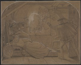 Sleeping Beauty (Dornröschen), 1864. Creator: Anonymous.