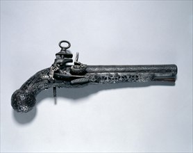 Snaphance Pistol, 1600s. Creator: Unknown.