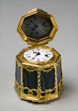 Snuff Box with Watch Movement (Bonbonnière), c. 1750. Creator: Unknown.