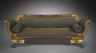 Sofa, c. 1820. Creator: Unknown.