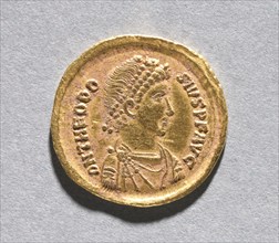 Solidus of Theodosius I the Great , 383-388. Creator: Unknown.