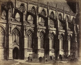 South Side Beverley Minster, 1860. Creator: Col. Alfred Capel-Cure (British, 1826-1896).
