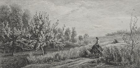 Springtime, 1857. Creator: Charles François Daubigny (French, 1817-1878).