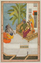 Sri Raga: An Illustration from a Ragamala Series, c. 1740. Creator: Unknown.