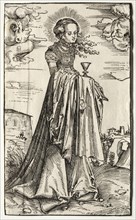 St. Barbara. Creator: Lucas Cranach (German, 1472-1553).
