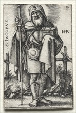 St. James the Great, 1545-1546. Creator: Hans Sebald Beham (German, 1500-1550).