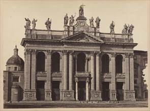 St. Jean de Lateran, Rome, c. 1860. Creator: Tommaso Cuccioni (Italian, 1864), attributed to.