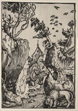 St. Jerome in the Wilderness. Creator: Hans Baldung (German, 1484/85-1545).