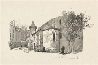 St. Julien le Vauvre, Vue extérieur. Creator: Auguste Louis Lepère (French, 1849-1918).
