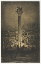 St. Mark's Piazza, 1910. Creator: Mortimer Menpes (British, 1860-1938).