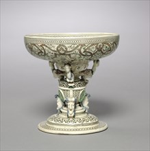Standing Cup, c. 1540-1560. Creator: Saint-Porchaire (French).
