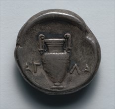 Stater: Amphora in Incuse Circle (reverse), 379-338 BC. Creator: Unknown.