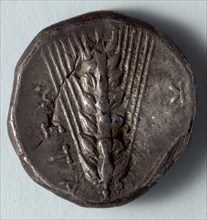 Stater: Ear of Corn (reverse), 375-340 BC. Creator: Unknown.