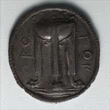 Stater: Tripod (obverse), 550-480 BC. Creator: Unknown.