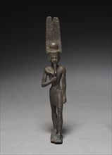 Statuette of Amen-Ra, 664-525 BC. Creator: Unknown.