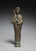 Statuette of Khonsu, 664-525 BC. Creator: Unknown.