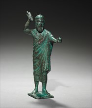 Statuette of Tinia (Zeus), 500-475 BC. Creator: Unknown.