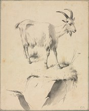 Study of a Goat, 1700s. Creator: Jean Jacques de Boissieu (French, 1736-1810).