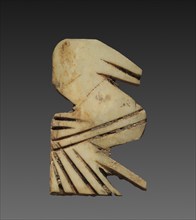 Stylized Bird: Decorative Inlay for a Box, c. 2000 BC. Creator: Unknown.