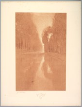 Suite de Paysages: Landscape, Plate 2, Remarque, Starflowers, 1892-1893. Creator: Charles Marie Dulac (French, 1865-1898); Printer: Bellefond (per colophon).