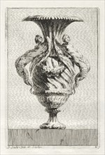 Suite of Vases: Plate 4, 1746. Creator: Jacques François Saly (French, 1717-1776).