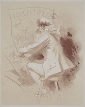 Summer Concert, c. 1895-1900. Creator: Jules Chéret (French, 1836-1932); Chaix.