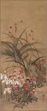 Summer Flowers, mid 1600s. Creator: Kitagawa S?setsu (Japanese, active 1639-50).