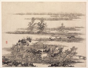 Summer in the Water Country, 1670s. Creator: Gong Xian (Chinese, 1599-1689).