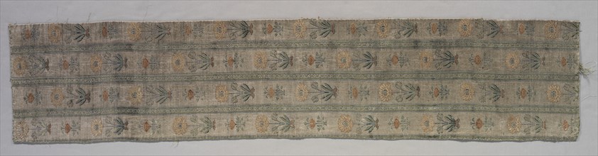 Surround for Turkish Silk Cushion Cover, early 1600s. Creator: Unknown.