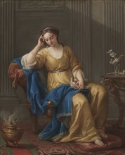 Sweet Melancholy, 1756. Creator: Joseph-Marie Vien (French, 1716-1809).