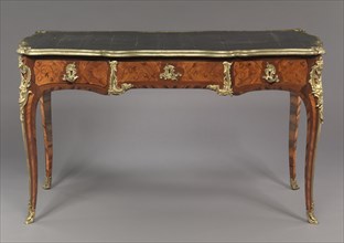 Table Desk (Bureau Plat), c. 1750- 1760. Creator: Bernard II van Riesen Burgh (Dutch, 1766).