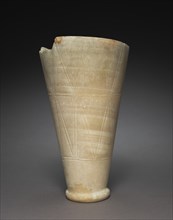 Tall Jar with Rope Patterns, 2647-2454 BC. Creator: Unknown.